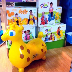 GTA, ON Rody the Horse by Gymnic Toy Store